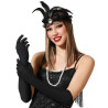 Gants Noirs Longs