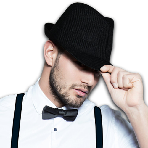 BORSALINO: Chapeau homme - Noir  Chapeau Borsalino 16222 en ligne