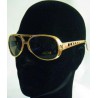 Lunettes Elvis Or