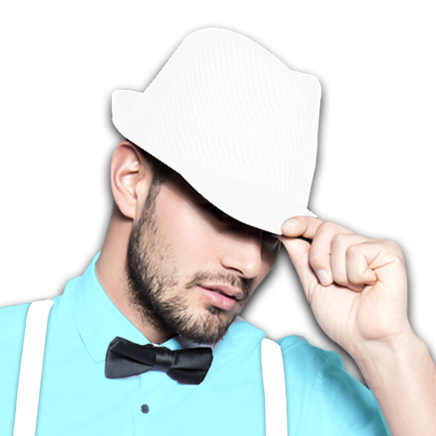 Chapeau Borsalino Tissu - 2 Coloris au choix