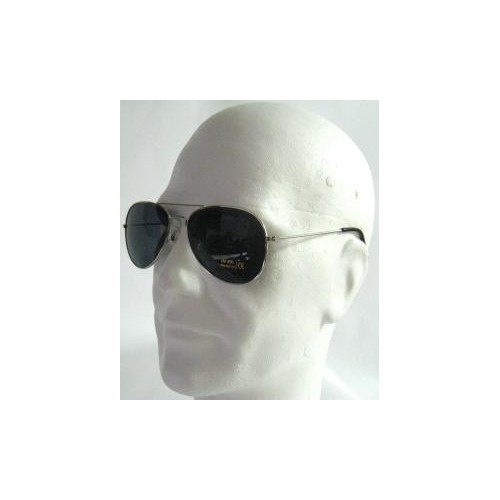 Lunettes Aviateur Argent