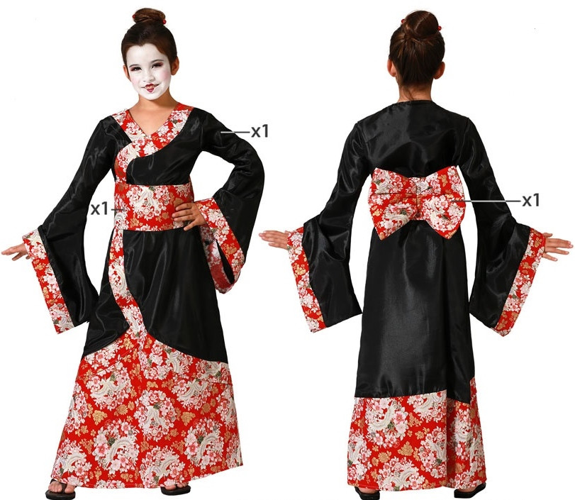 Déguisement Japonaise Enfant de ans à ans