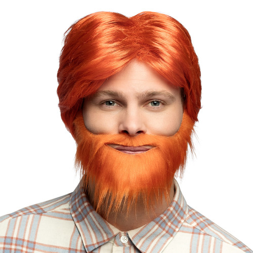 Perruque Bobby Roux avec Barbe