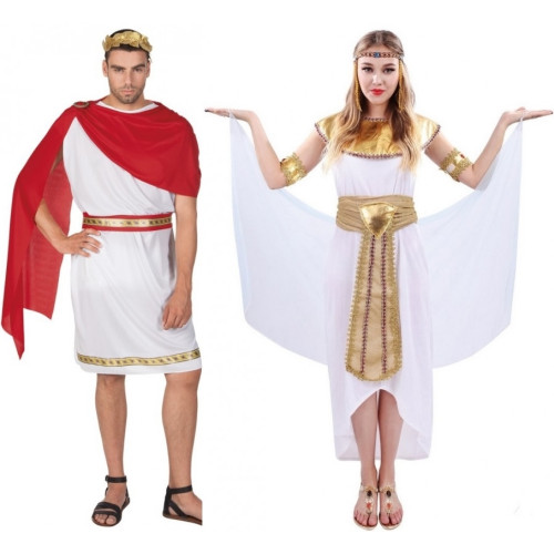 Déguisement Cesar + Déguisement Cléopâtre