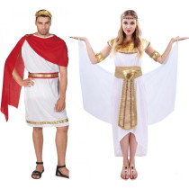 Déguisement Cesar + Déguisement Cléopâtre