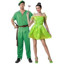 Déguisement Homme Vert + Déguisement Fée Verte