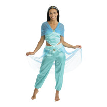 Déguisement Princesse Orientale Bleue