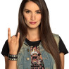 Bracelet Cuir Cloutés / Punk / Biker