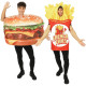 Déguisement Ketchup + Déguisement Moutarde