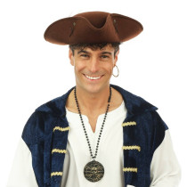 Chapeau Pirate Tricorne Luxe