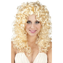 Perruque Bouclée Blonde