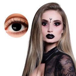 Paire de Lentilles de Contact Noires