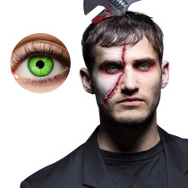 Paire de Lentilles de Contact Vertes