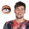 Paire de Lentilles de Contact Blanches Zombie