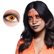 Paire de Lentilles de Contact Orange