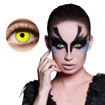 Paire de Lentilles de Contact Jaunes