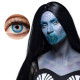 Paire de Lentilles de Contact Bleues Translucides