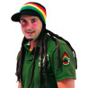 Casquette Rasta avec Cheveux / Bob Marley / Jamaïcain