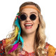 Lunettes Hippies Couleurs - 4 Coloris au Choix
