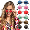 Lunettes Hippies Couleurs - 4 Coloris au Choix