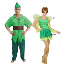 Déguisement Homme Vert + Déguisement Fée Verte