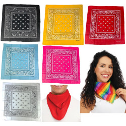 Bandana Couleurs - 8 Coloris au Choix