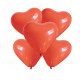 Lot de 8 Ballons Coeur Rouge