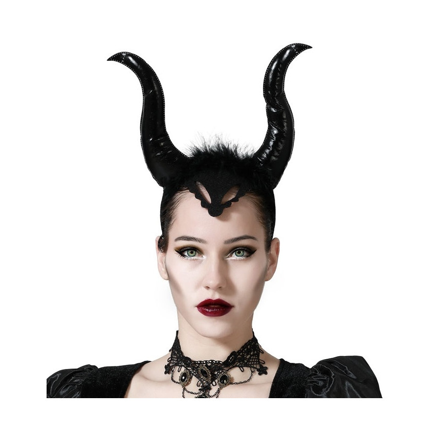 Serre-tête diablesse rouge fille