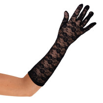 Gants Longs Dentelles Noires