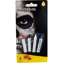 4 Crayons Maquillage Halloween