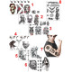 Tatouages Biker - 8 Modèles au Choix