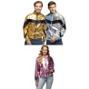 Déguisement Veste Métal / Disco - 3 Coloris au Choix