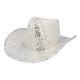 Chapeau Cowboy Paillettes Or