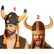 Chapeau Gaulois - 2 Modèles au Choix