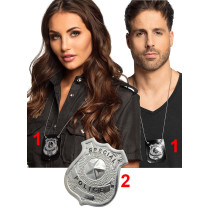 Insigne Police - 2 Modèles au Choix