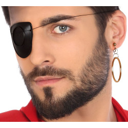 Cache-Oeil Pirate + Boucle d'Oreille
