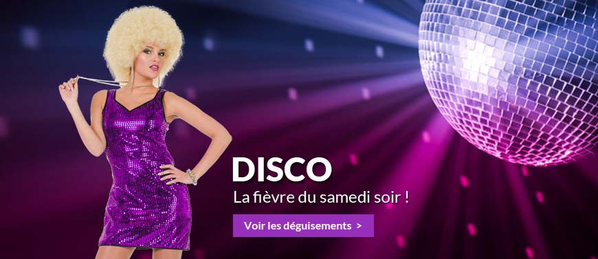 Déguisements Disco, année 70-80